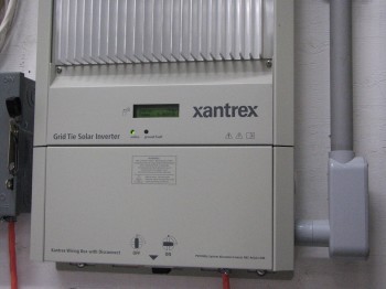Solar panel inverter