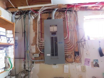 Inverter connected to Electrical Panel